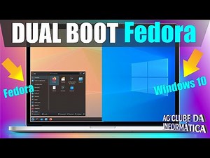 COMO Criar DUAL BOOT Windows 10 e Fedora 40