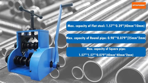 Watch INTSUPERMAI Pipe Bending Machine Manual Pipe Tube Bender on Amazon Live