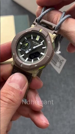 PROTREK PRJ-B001WM-1DR - SL127 // Casio Pro TrekPRJ-B001B-5JF Solar Bluetooth Watch