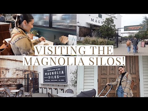 VISITING THE MAGNOLIA SILOS | Waco Texas, Magnolia Market, Vlog | Christian Savelle