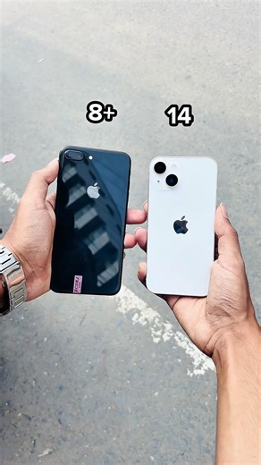 iPhone 8 Plus Vs iPhone 14 || Camera Zoom Test! #shorts