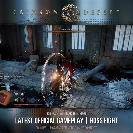 1.7K views | Crimson Desert Official Gameplay Reveal — Epic Boss...