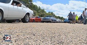 Hundreds show up to the Tri-City Dragway for a car show
