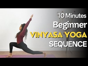 How To Do A Beginner Combined Vinyasa Yoga Sequence | Yoga for Beginners