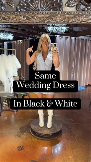 5.7K views · 1.1K reactions | Abbi has us in a chokehold  #blackweddingdress #westernwedding #fortworth #dfw | Birdie Bridal Headquarters | Facebook