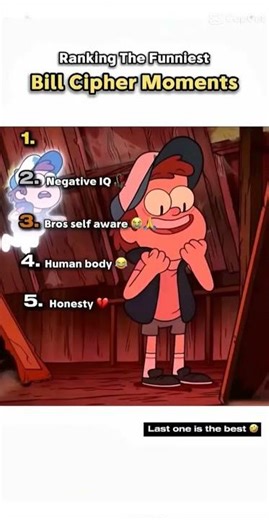 Ranking the funniest Bill Cipher Moments!!