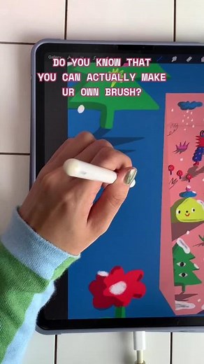 Create Your Own Custom Brush on Procreate Tutorial