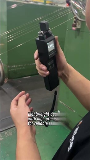 Handheld Wire Diameter Gauge | Easy Use | High Precision Spot Check Without Stopping Line