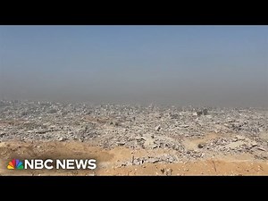 Rare look inside devastated Gaza neighborhood