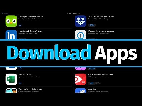 How to Download Apps on iPad Pro