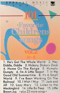 Unknown Artist - 101 Favorite Childrens Songs Vol. 2 H-R