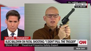 121K views · 655 reactions | Safety expert Steve Wolf reacts to Alec Baldwin's ABC interview detailing account on what happened in the moments prior to the fatal shooting on the set of the film "Rust" that claimed the life of cinematographer Halyna Hutchins. | CNN | Facebook