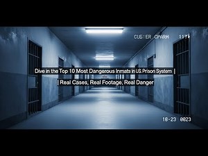 Top 10 Most Dangerous Inmates in the US Prison System | Real Cases, Real Footage, Real Danger