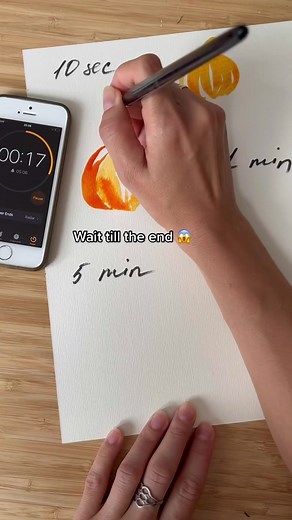 Autumn is coming 🍂 #drawingtutorial #paintingidea #arttiktok #watercolourpainting #artistatiktok