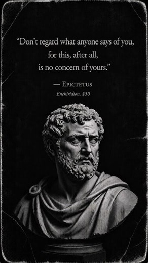 Stop Caring What People Think #stoicism #epictetus