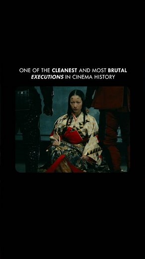 One of the cleanest sword executions in cinema history.|🎬: Ran (1985)|