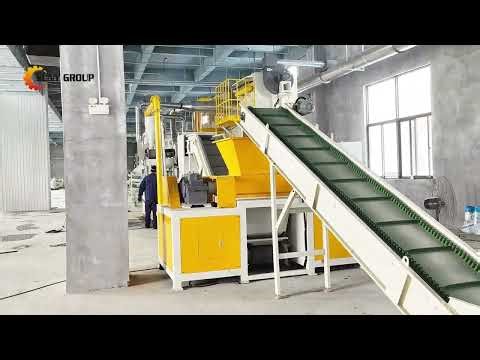 PCB Crushing and Metal Sorting Line | E-Waste Recycling at Customer Site