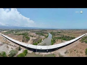Construction progress on the Amado Nervo Bridge exceeds 80 percent