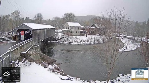 Waitsfield Vermont | Covered Bridge Webcam | Live Video