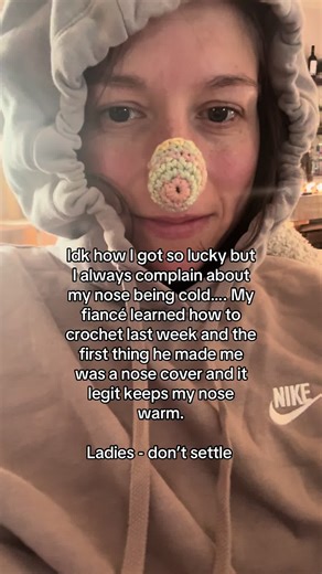 Warm Your Nose with a Handmade Crochet Cover