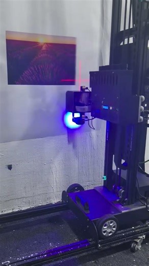 3D inkjet wall printer #inkjetprinting #inkjetprinter #wallprinter