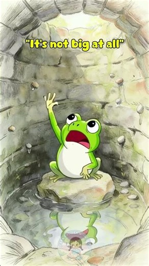 The Frog in the Well 🐸 Learn English with a Short Moral Story