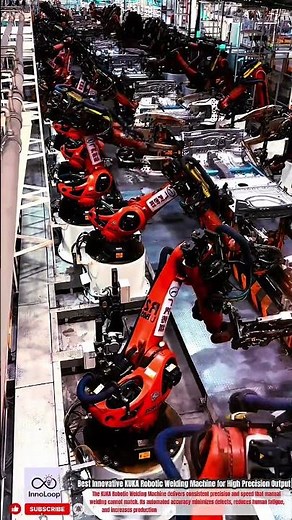 Best Innovative KUKA Robotic Welding Machine for High Precision Output #innovative #technology