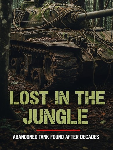 LOST IN THE JUNGLE: Nature Took Over This Rusted Tank Left to Rot in the Forest #restorationvideo #WILD #JUNGLE #MACHINE #WARMACHINE