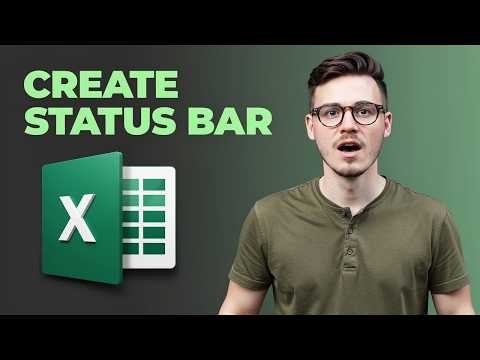 How To Create A Status Bar In Excel With Formulas [2026 Guide]