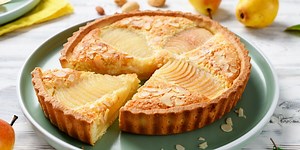 Tarte amandine aux poires : la recette à l'ancienne facile et gourmande