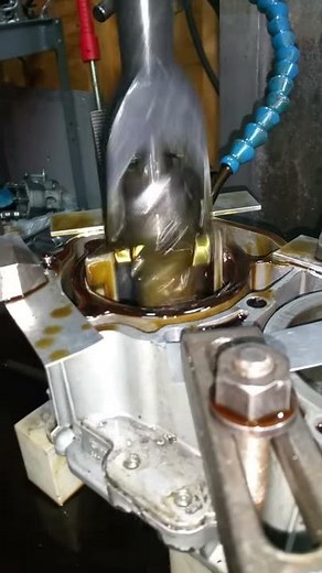 Homemade honing machine