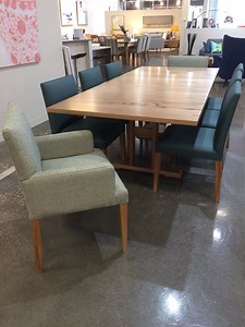 Ever wish your table could grow? Watch as the Butterfly Extension Table expands from a 6 seat dining table to an 8 seater. The perfect table for making room for family and friends when they come over, while not overwhelming your every day dining space. https://urbanrhythm.com.au The natural beauty of Australian Mountain Ash timber meets timeless elegance in this quality investment piece. Order yours now for guaranteed pre-Christmas delivery. Butterfly extension dining table - see it here http://