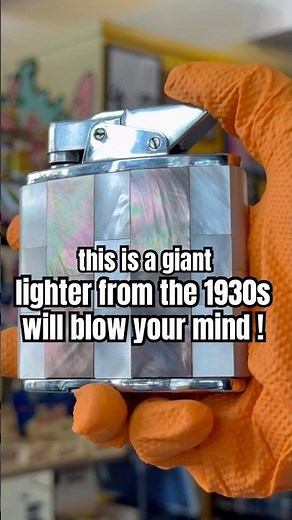 This Giant 1930s Lighter Will Blow Your Mind 🔥