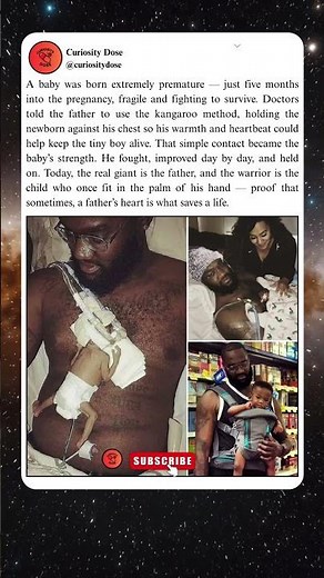 This father saved his baby with an incredible technique.