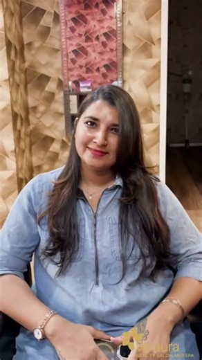 Subtle highlights for a soft, glossy glow ✨ #HairHighlights #FreshLook