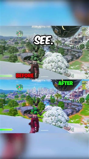 BEST Graphics & Colorblind SETTINGS in Fortnite Chapter 7! 🤯 #shorts #fortnite