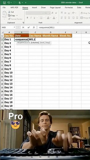 Automatic Date Sequence in Excel 📅🔥 | Fill Dates Instantly!