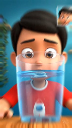 This Paper Becomes Invisible Instantly! Science Trick Explained” 😳#viral #trending #science#cartoon