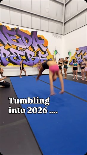 Tumbling into 2026 like … 🤸 #nedanation #newenglanddanceacademy #northattleboroma #stephaniekempsneda | New England Dance Academy