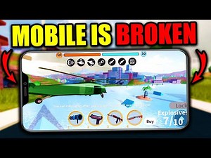 Playing JAILBREAK on MOBILE in 2020... (It's Broken) | Roblox Jailbreak
