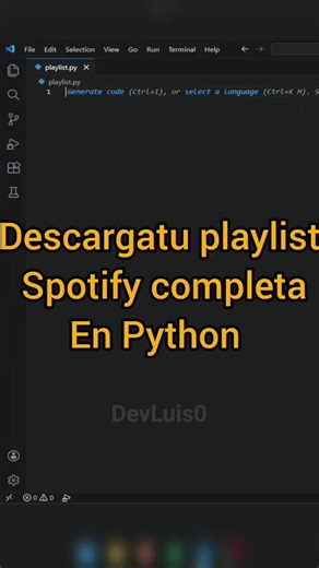 Descarga tu playlist con Python fácil y rápido #python #programming #software #linux #windows