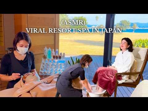 ASMR I WENT TO THE VIRAL HOTEL SPA IN JAPAN (suite room is reserved for me haha)