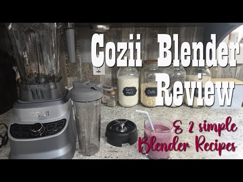 Cozii Pro Series Blender Review & 2 Simple Recipes