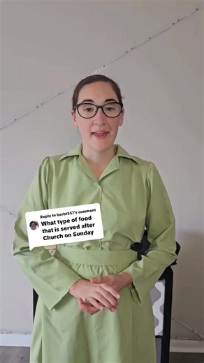 Replying to @barbt557 What do Amish eat at church? What types of food is popular at Amish Church? Do Amish eat the same thing at church? This is extremely common in the Amish community that we came from. #church #sunday #amish #food #peanutbutter #amishchurch | The Amish Way