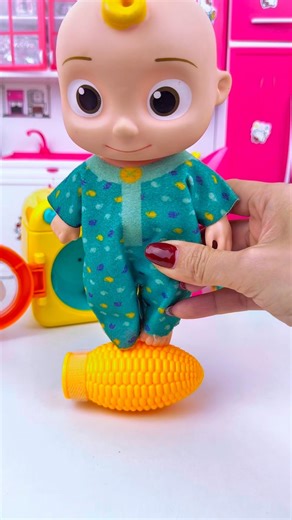 ASMR Toy Unboxing Cocomelon & Pinkfong Washing Machine Set 🧺| Satisfying Toy Play with Subi