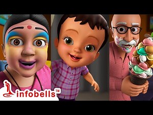 பொய் சொல்கிறாயா, பூச்சாண்டி இங்க வா வா | Tamil Rhymes | Infobells #tamilrhymes #poochandi #kanmani