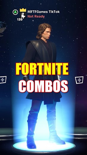 ANAKIN SKYWALKER COMBOS ARE HERE! What do you think? #Fortnite #Fortnitecombos #anikinskywalker #Starwars #Gaming #fortnitebr