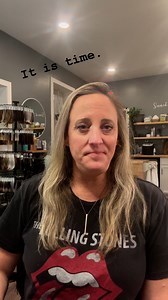 I think it’s time to say goodbye to my long cotton candy hair and have an easier time managing shoulder length cotton candy hair instead. 😂 | Main Street Hair Solutions- Thorp