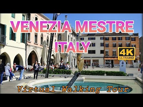 VENEZIA MESTRE SUMMER 2021 WALKING TOUR - ITALY 4K
