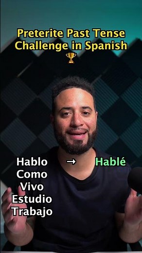 Spanish Preterite Challenge | Learn Spanish
